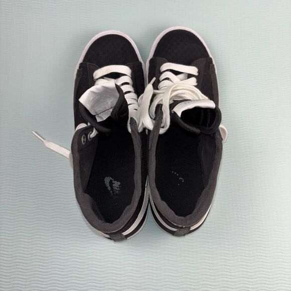 Nike Blazer Mid Sneaker Women’s Size 8 Mesh Black White Sneakers 579956-002 - Picture 10 of 10